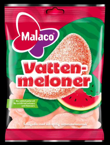 Malaco Vannmelon 90g*28st.