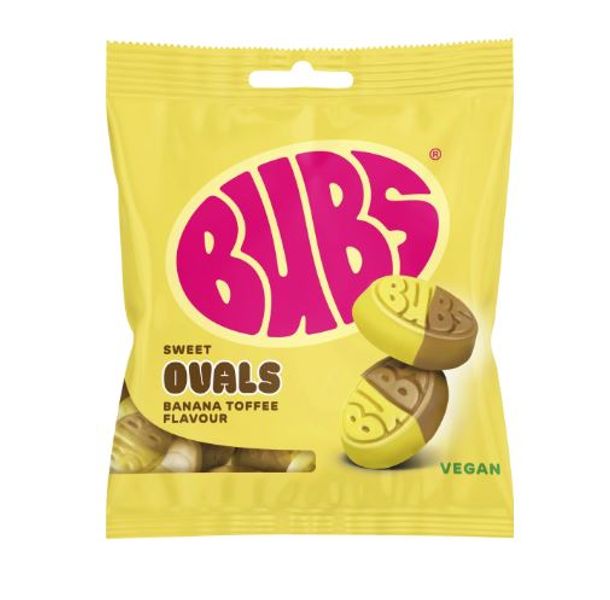 BUBS Banana Toffee Ovals 155g*12st./ Vegan