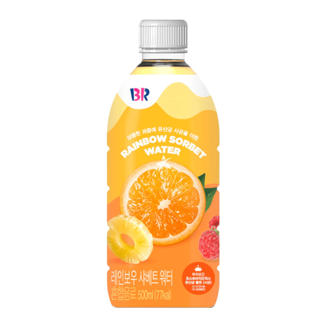 Hovedbilde Baskin Robbins Rainbow Sorbet Water 500ml*24st.