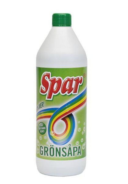 SPAR GRØNNSÅPA 1L*6st.