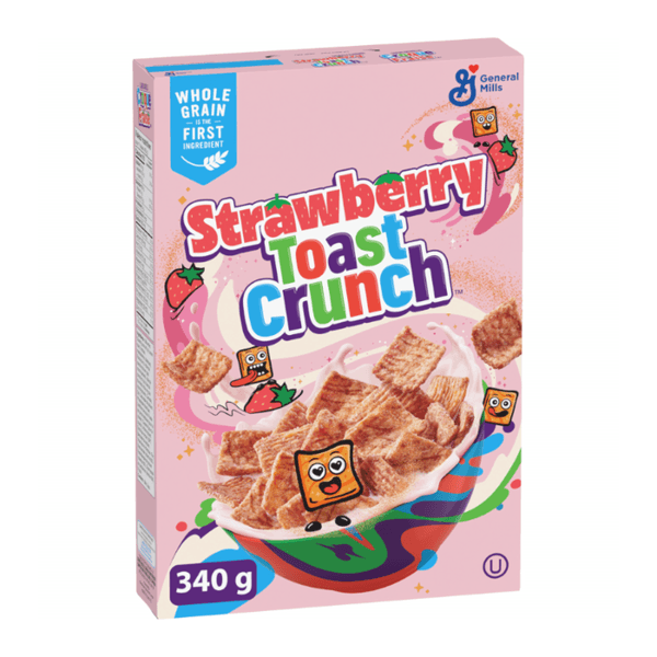 General Mills Strawberry Toast Crunch Cereal (340g)*12st. Canada
