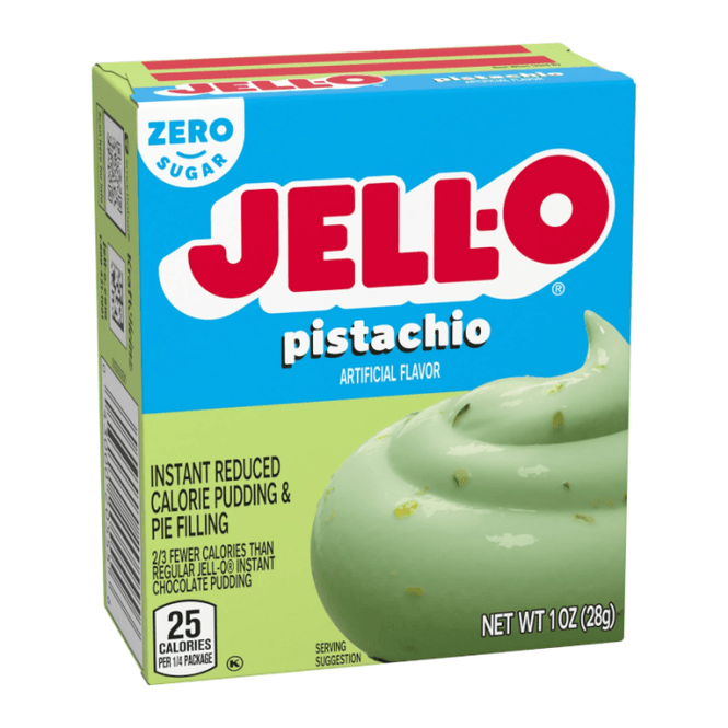 Hovedbilde Jell-O Sukkerfri pistasjpudding 28,3g*24st. USA