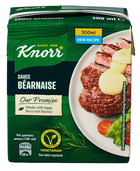 Knorr Bearnaise Saus Serv.Klar 300ml*12st.