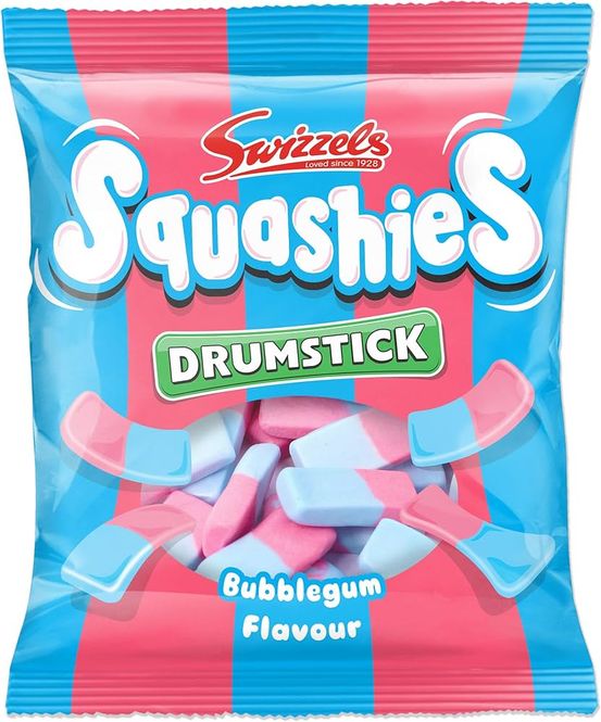 Hovedbilde Squashies Bubblegum 140g Swizzels 140g*12st.