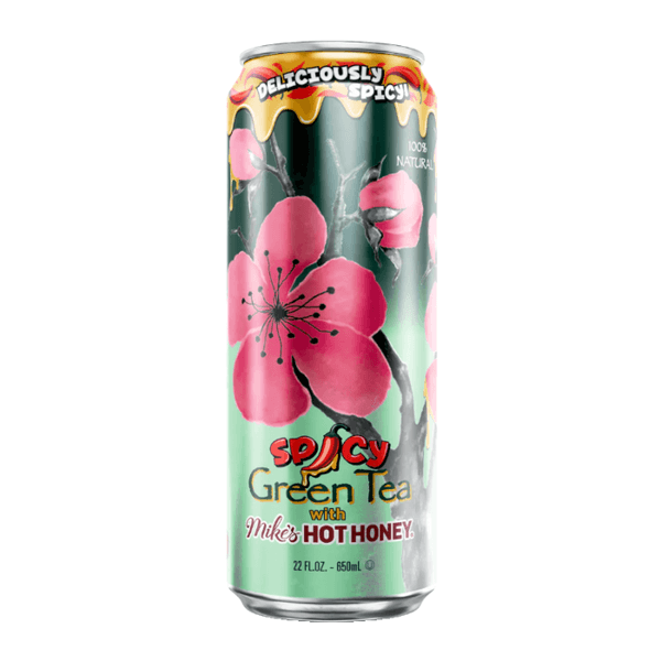 Arizona Spicy Green Tea With Mike's Hot Honey 650ml*24st.