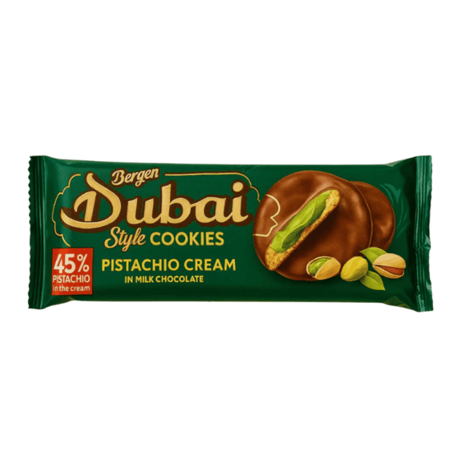 Hovedbilde Bergen Dubai Style Cookies 96g*26st.