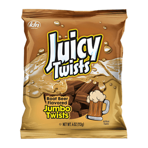 Hovedbilde Juicy Twists Root Beer 4oz (113g)*12st.