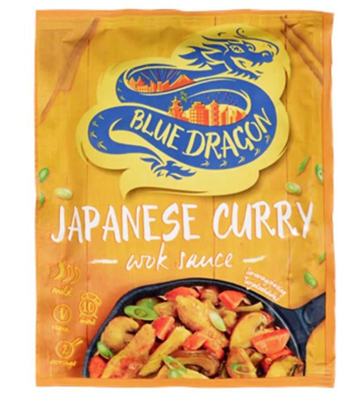 Blue Dragon Japanese Curry Wok 120gx 12st.