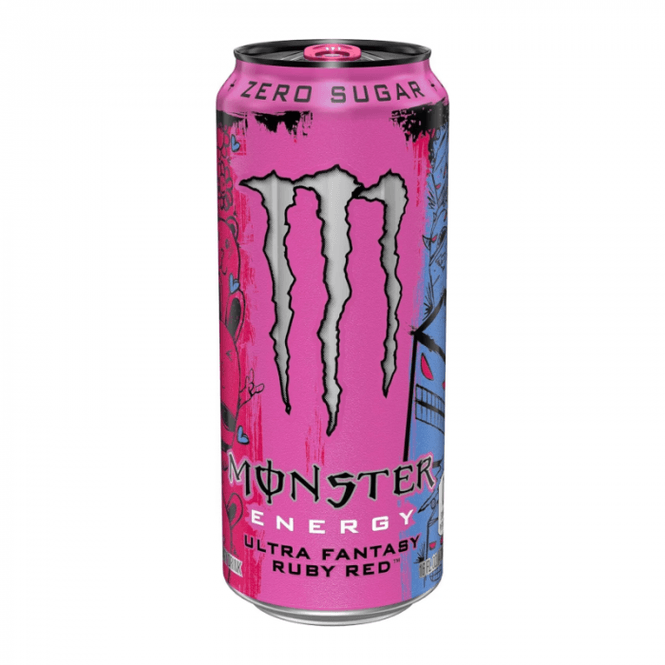 Hovedbilde Monster Zero-Sugar Ultra Fantasy Ruby Red 15.5oz ...