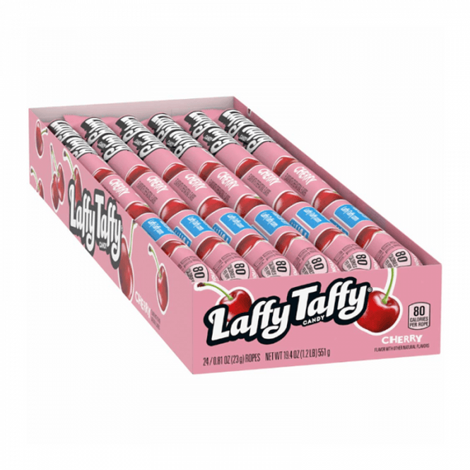 Hovedbilde Laffy Taffy Candy Rope Cherry 23g*24stk.