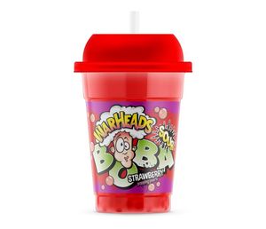 Hovedbilde Warheads Sour Boba Strawberry 400ml*12st.