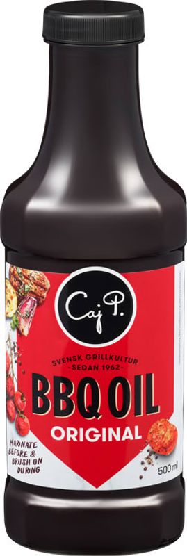 Caj P. BBQ Oil Original 500ml*6st.