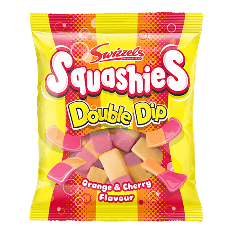 Squashies Double Dip 140g*12st.